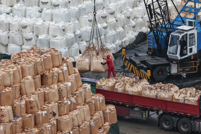 chemical exporter Iran Russia trade