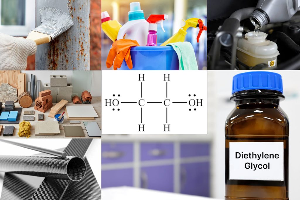 Diethylene glycol applications - uses